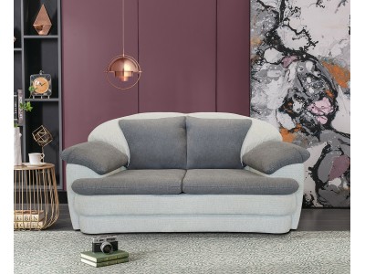 Канапе Монако 2-ка (aрагон светло сиво/ краун сиво)